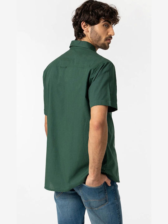 Men's Short Sleeve Shirt TIFFOSI 10049965 GREEN