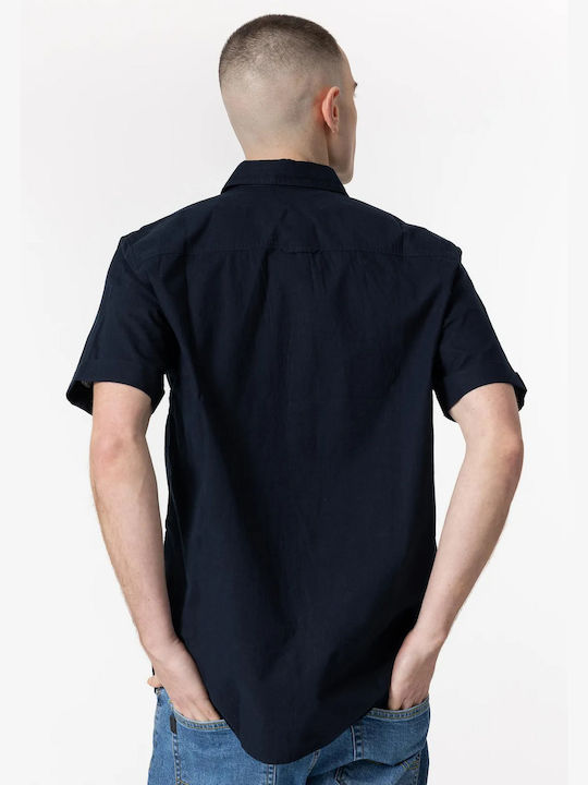 Tiffosi Short Sleeved Shirts Blue navy