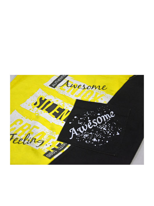 Set pentru copii Awesome Yellow/Black