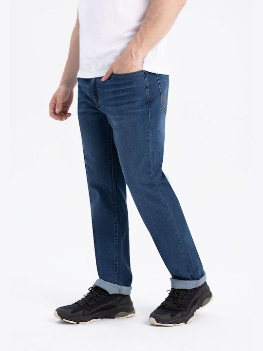 Volcano D-JERRY 47 Herrenjeans mit normaler Passform - Blau