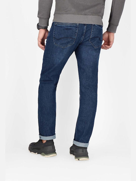 Volcano D-FERG Herren Jeans mit geradem Bein - Dunkelblau