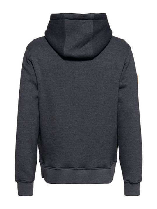 Φούτερ King Kerosin Blanko adventure gear hoodie grey melange