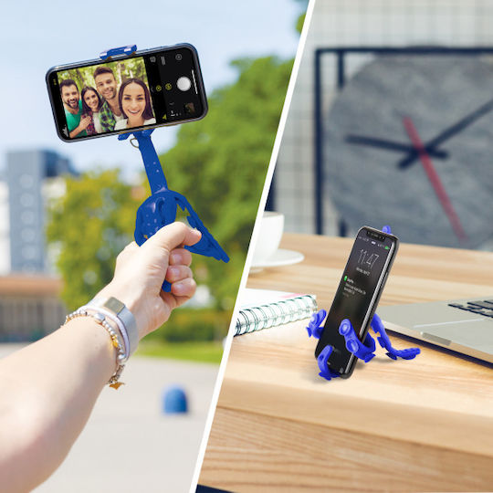 Celly Squiddy Cell Phone Tripod Blue