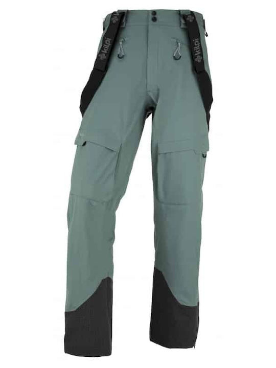 Kilpi Lazzaro JM0126KI-KHK Pantaloni de schi și snowboard pentru bărbați Ski & Snowboard Verde