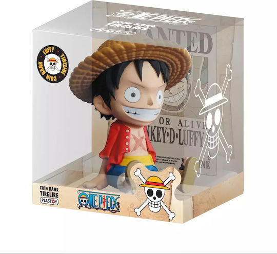 Plastoy One Piece Luffy Children's Money Box Plastic Multicolored 18cm