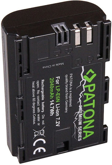 Patona Camera Battery Premium 80D 0400 Lithium Ion (Li-Ion)
