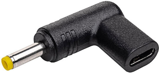 Akyga Βύσμα για Φορτιστή USB-C / 3.5 x 1.3mm PD AK-ND-C04