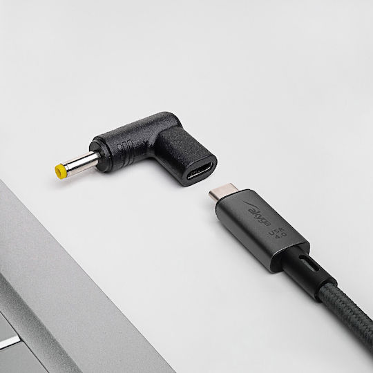 Akyga Βύσμα για Φορτιστή USB-C / 3.5 x 1.3mm PD AK-ND-C04