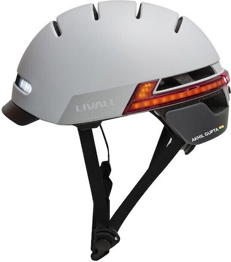 Livall BH51M Helmet for Electric Scooter in Gray Color
