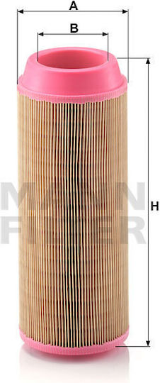 Mann Filter Филтър за въздух за автомобил за Chevrolet Сако / Колорадо / S-10