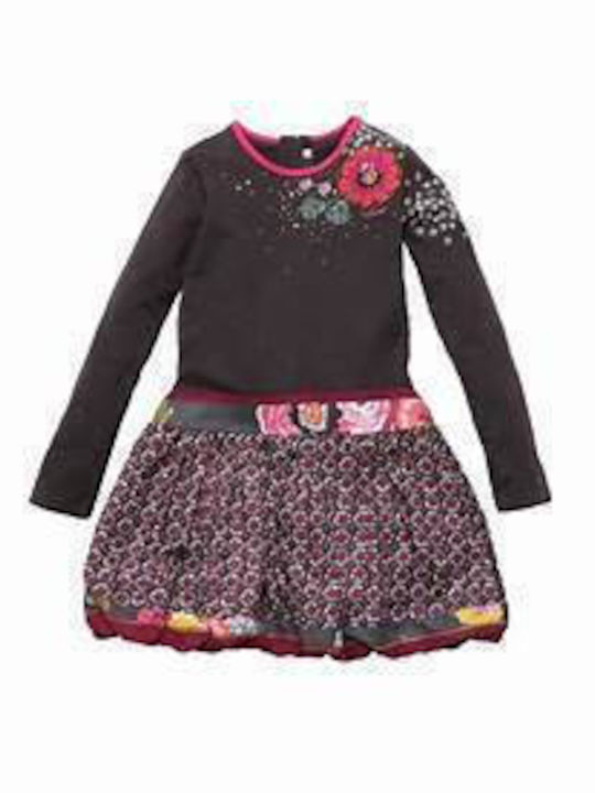 dress for girl in brown from catimini with code 30135-69