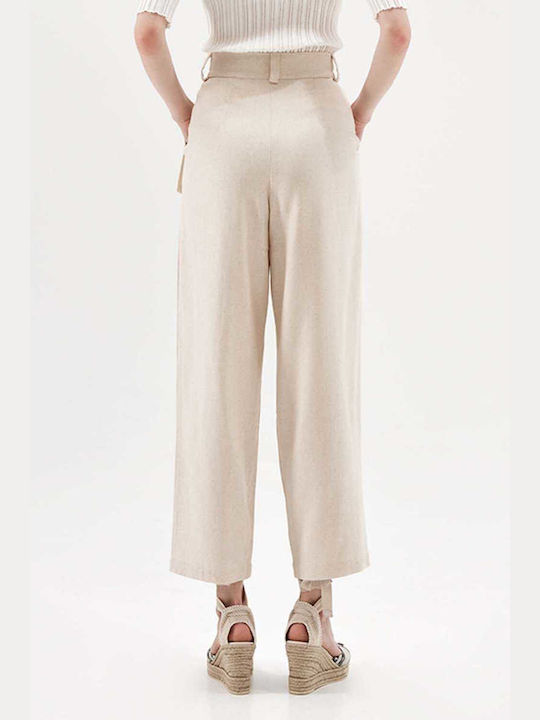 Trousers "Summer Shelter" 23257 12053-ecru