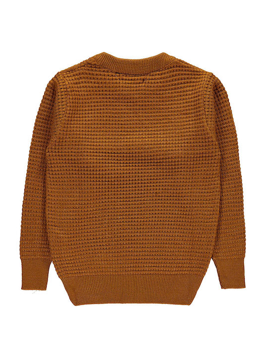 Children's mustard sweater for boys (10-14 years old)