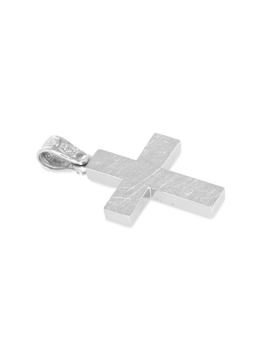 VITOPOULOS Cross White Gold K14