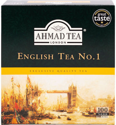 Ahmad Tea Μαύρο Τσάι English Tea No1 100 Φακελάκια