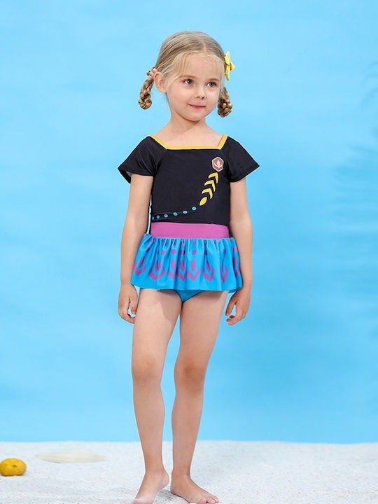 Princess Anna Frozen swimsuit for kids - Black