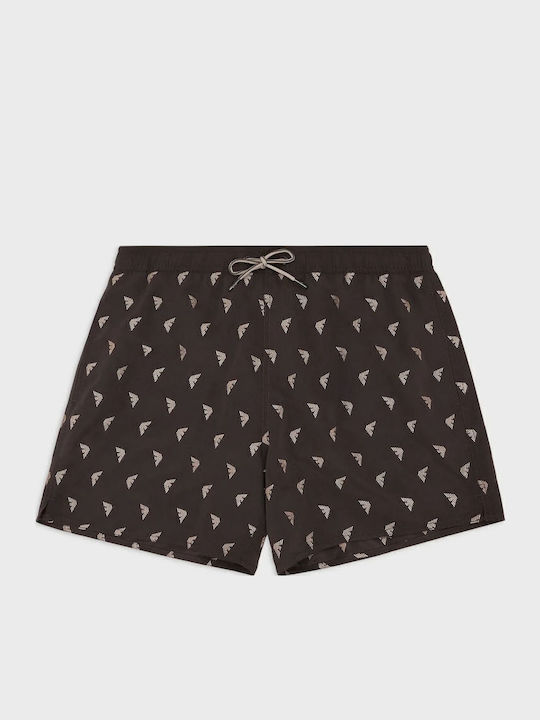 Mid Eagle Men's Swimwear Shorts Dark Land
