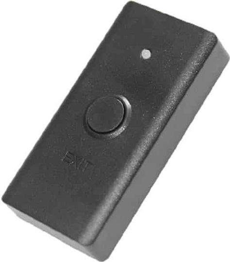 Secukey D3-D4 Complete Wall Push Exit Button with Frame Black