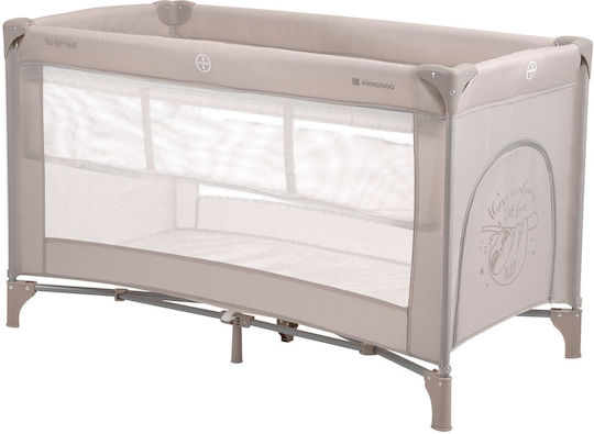 Kikka Boo So Gifted Παρκοκρέβατο 2 Επιπέδων με Στρώμα Μπεζ 124x64cm