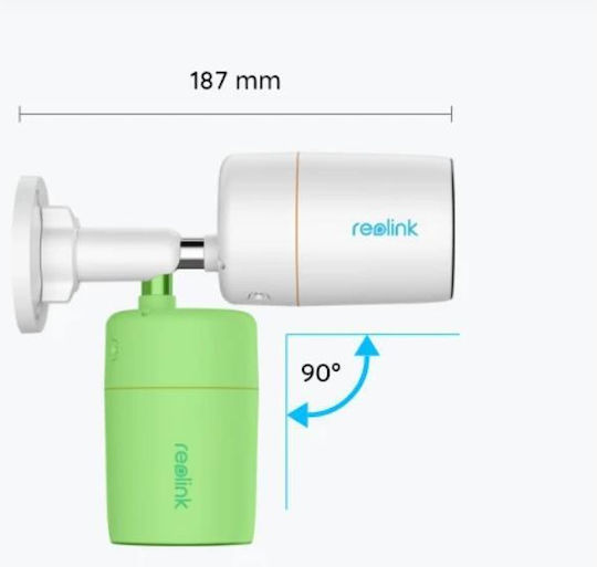 Reolink RLC-1212A IP Κάμερα Παρακολούθησης 12MP Αδιάβροχη με Αμφίδρομη Επικοινωνία και Φακό 4mm