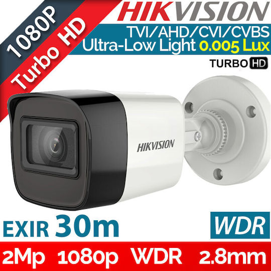 Hikvision DS-2CE16D3T-ITF CCTV Surveillance Camera Full HD 1080p Waterproof with Lens 2.8mm