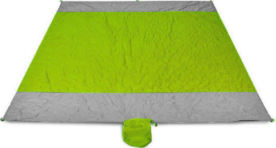 Hupa Beach Mat Plastic Green 215x215cm