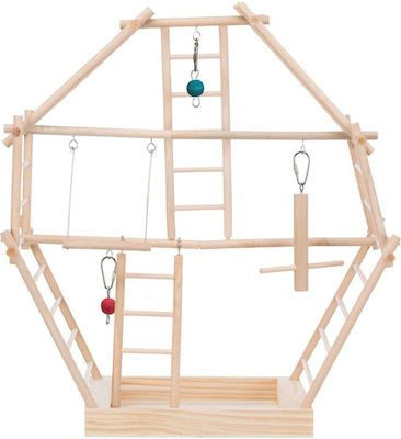 Trixie Wooden Bird Cage Game Staircase 44x44cm