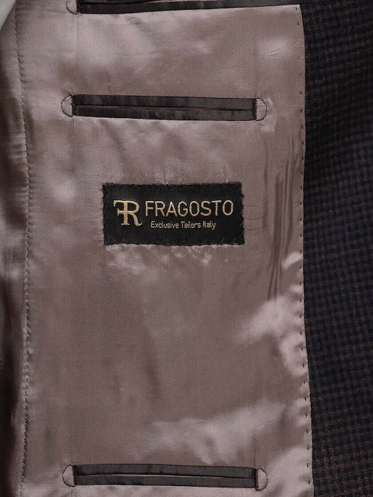 Fragosto Blazer Jacket by the serie Square - FRB23 3799 019 009 Brown