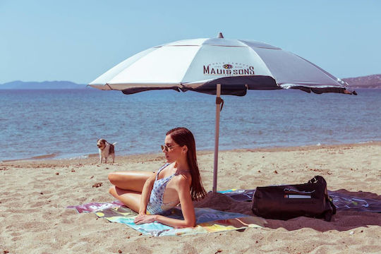 Maui & Sons Στεγανός Σάκος Πλάτης 30lt Μαύρος