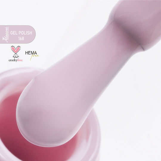Alezori Classic Ημιμόνιμο Βερνίκι Νυχιών 168 Baby Pink 15ml
