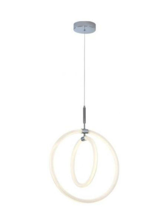 Spot Light Κρεμαστό Φωτιστικό Γκρι LED με Φυσικό Λευκό Φως