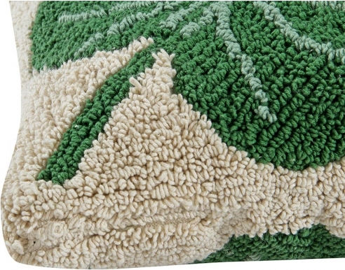 Lorena Canals Kinder Wurfkissen Monstera Beiges 38x38cm