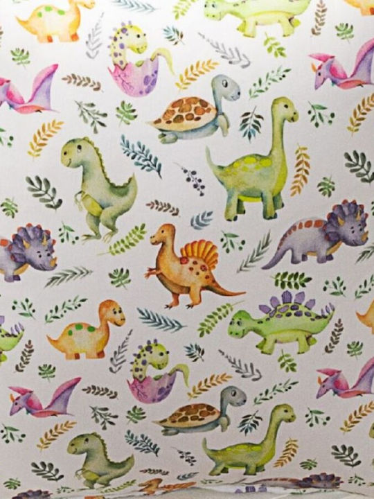 Teoran Pernă Decorativă Pentru Copii Dino Multicolor 45x45cm