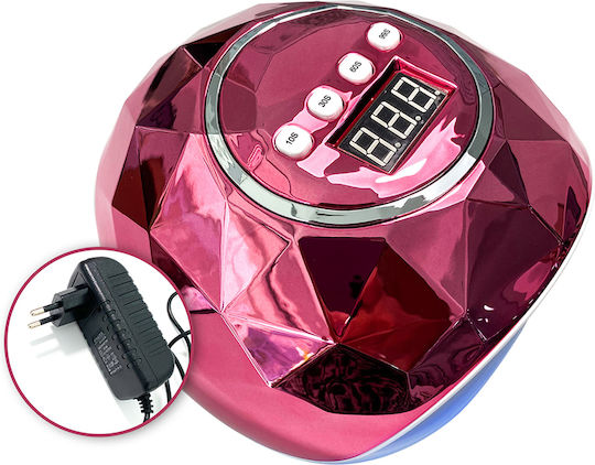 Mixcoco F6 Smart 2.0 Nail Polish Curing Lamp UV / LED 86W Fuchsia