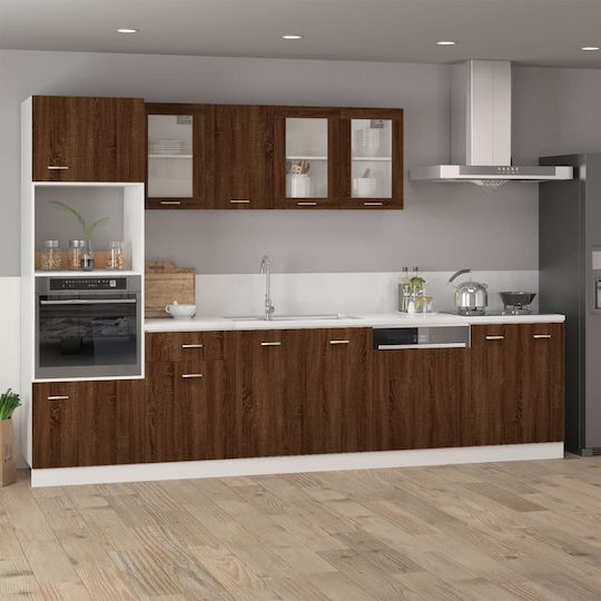 Brown Oak 39.5x31x60buc