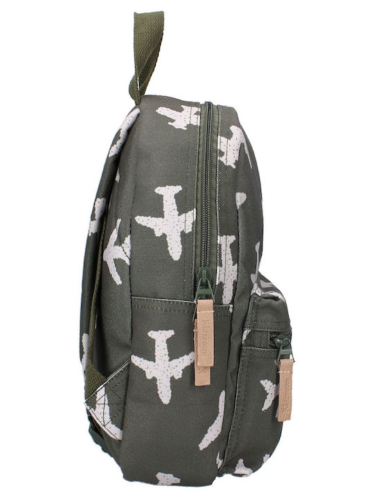 Kidzroom Adore More School Bag Backpack Kindergarten Army Green