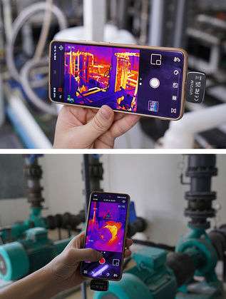 Uni-T Handheld Thermal Camera for Mobile -20°C-550°C UTi721M