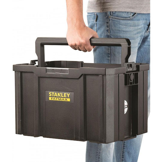 Stanley FatMax TSTAK Plastic Tool Storage Box W32xL32xH27.5cm FMST1-75794