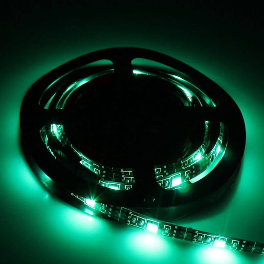 Factory Waterproof Smart LED Strip RZ-0007 TV USB 5V RGB Light 5m Type SMD5050 with Power Supply & Remote Control