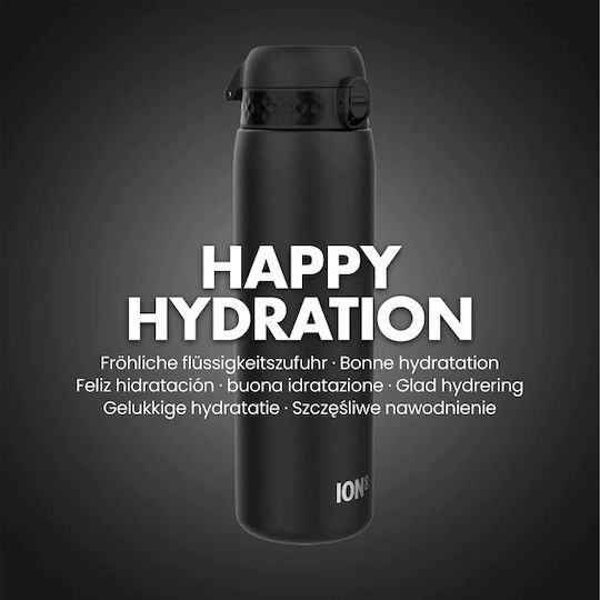 Ion8 Μπουκάλι Θερμός Ανοξείδωτο BPA Free 920ml Black με Επιστόμιο