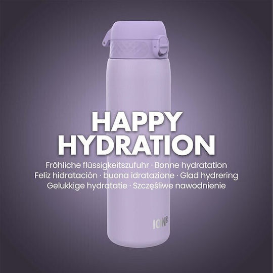 Ion8 Μπουκάλι Θερμός Ανοξείδωτο BPA Free 920ml Lilac με Επιστόμιο