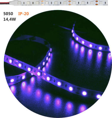 Adeleq LED Streifen Versorgung 24V RGB Länge 5m und 60 LED pro Meter SMD5050