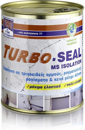 Turbo Turbo-Seal Σφραγιστική Σιλικόνη Λευκή 600ml