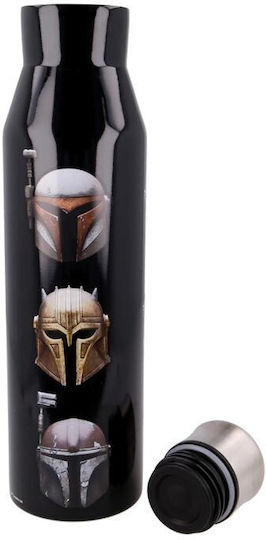 Stor Star Wars The Mandalorian Bottle Thermos Stainless Steel 580ml Black