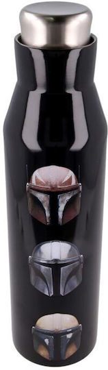 Stor Star Wars The Mandalorian Bottle Thermos Stainless Steel 580ml Black