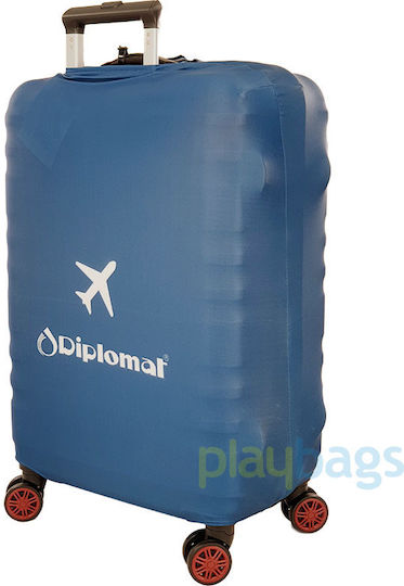Diplomat Avoc Κάλυμμα Βαλίτσας Μπλε