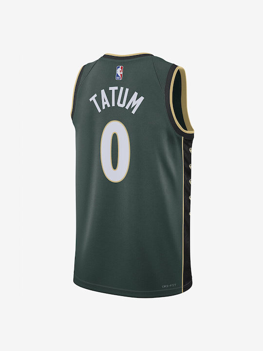 Nike NBA Swingman Boston Celtics City Edition Jersey Aussehen Basketball Jayson Tatum