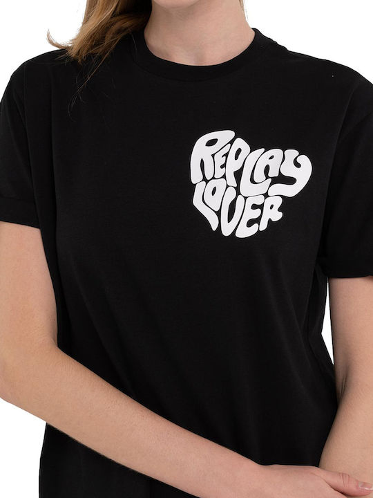 Damen T-Shirt Schwarz