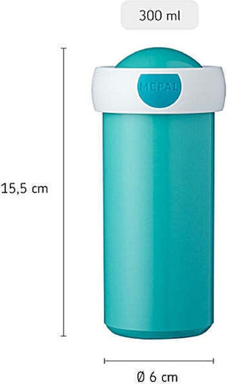 Mepal School Beaker Campus Frozen II Παιδικό Παγούρι Frozen Πλαστικό Γαλάζιο 300ml