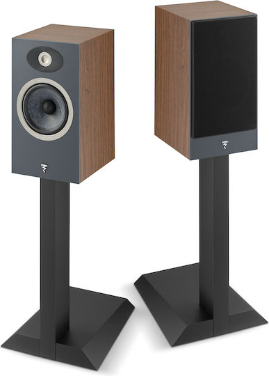 Focal Theva N1 APA2023-00246 Pair of Hi-Fi Speakers Bookself 100W 2 No of Drivers W21.2xD26xH39cm. Dark Wood